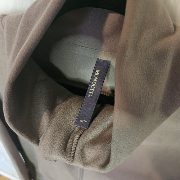 Mondetta Classic Ultra Soft Cowl Neck Zip Sweater (NWOT) - Picture 5 of 7